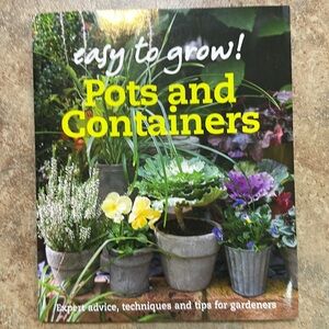 Easy‎ to Grow: Pots & Containers  gardening book